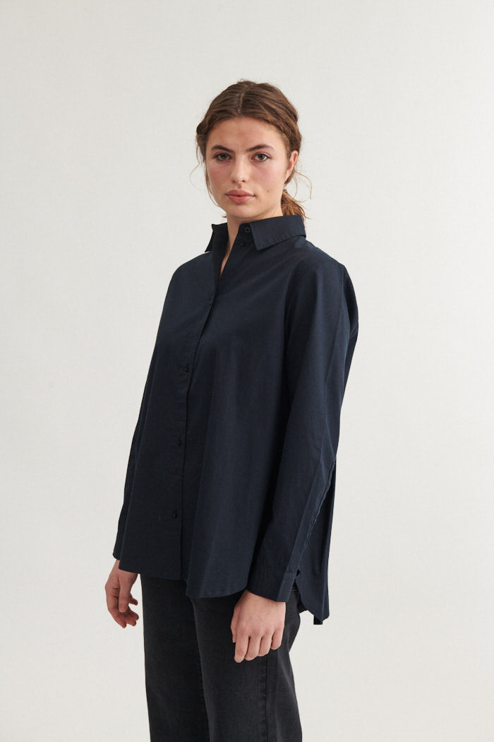 Basic Apparel Silje LS Shirt Skjorter 001 Black